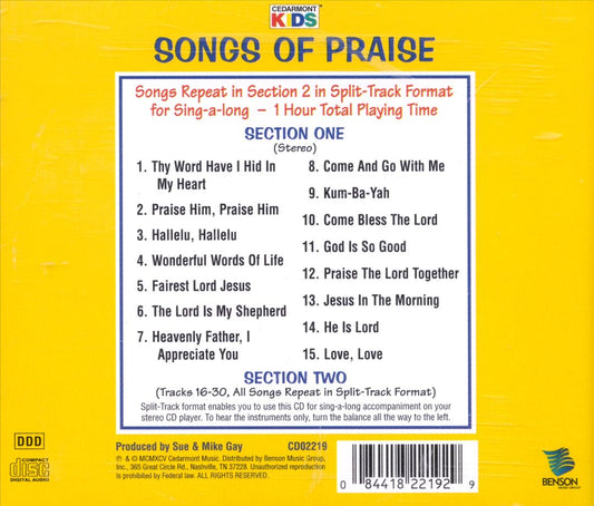 Songs of Praise cover art