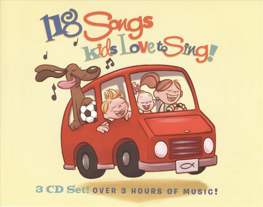 118 Songs Kids Love to Sing cover art