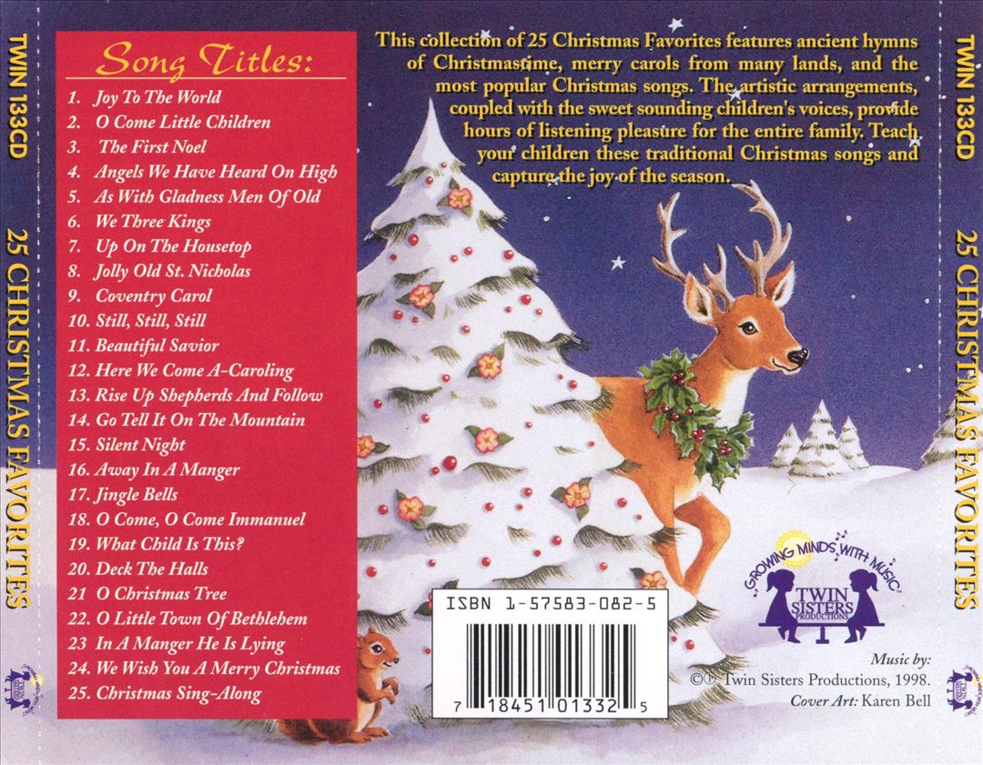 25 Christmas Favorites cover art