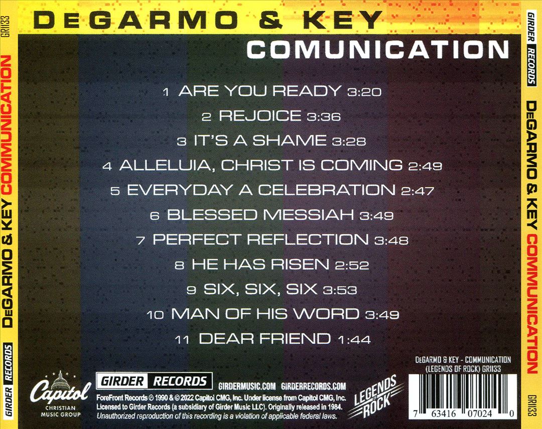 Communication cover art