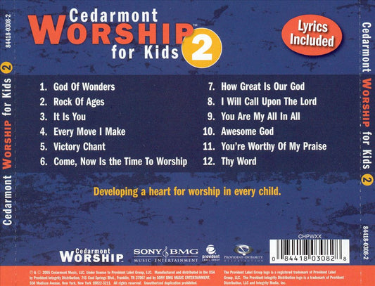 Cedarmont Worship for Kids, Vol. 2 cover art