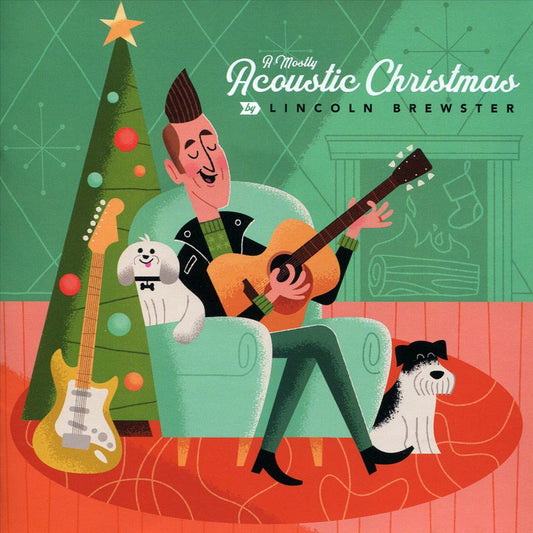 Mostly Acoustic Christmas Album cover art