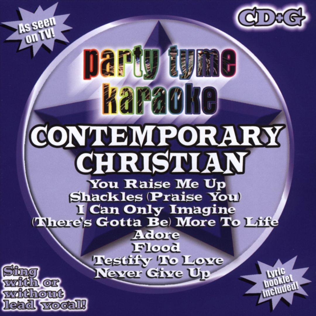 Party Tyme Karaoke: Contemporary Christian, Vol. 1 cover art